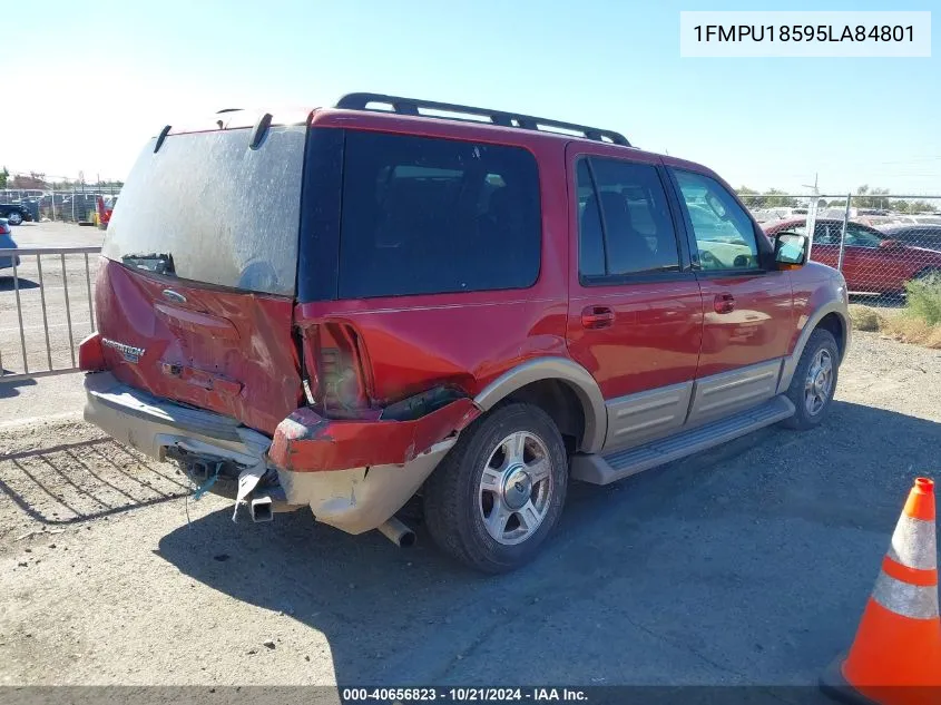 2005 Ford Expedition Eddie Bauer/King Ranch VIN: 1FMPU18595LA84801 Lot: 40656823