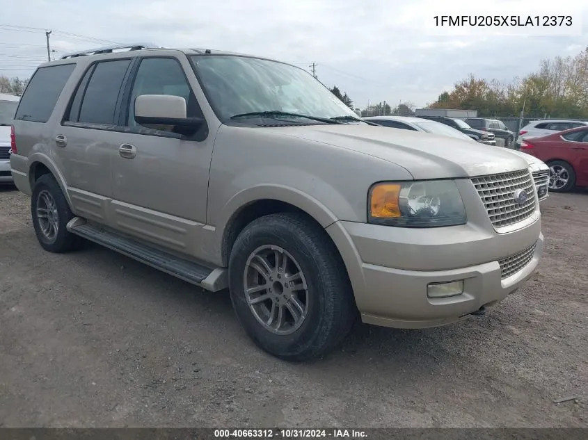 2005 Ford Expedition Limited VIN: 1FMFU205X5LA12373 Lot: 40663312