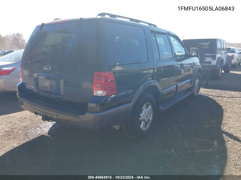 2005 Ford Expedition Nbx/Xlt VIN: 1FMFU16505LA06843 Lot: 40664915