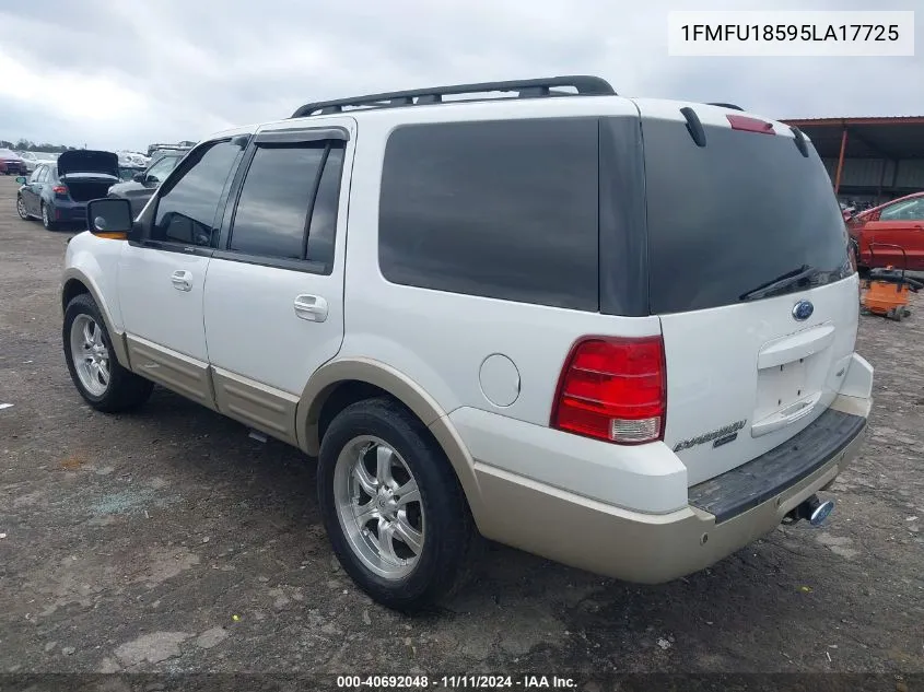 2005 Ford Expedition Eddie Bauer/King Ranch VIN: 1FMFU18595LA17725 Lot: 40692048