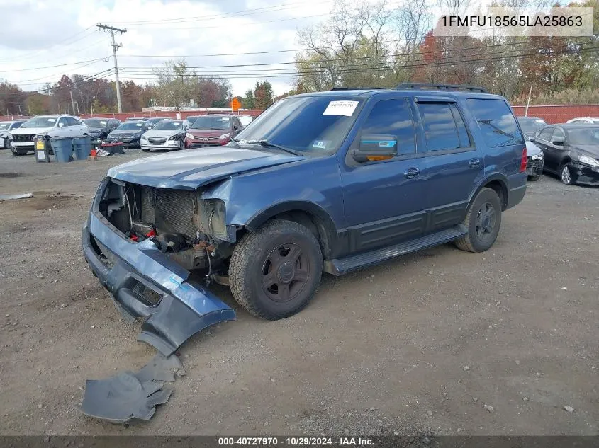 2005 Ford Expedition Eddie Bauer/King Ranch VIN: 1FMFU18565LA25863 Lot: 40727970