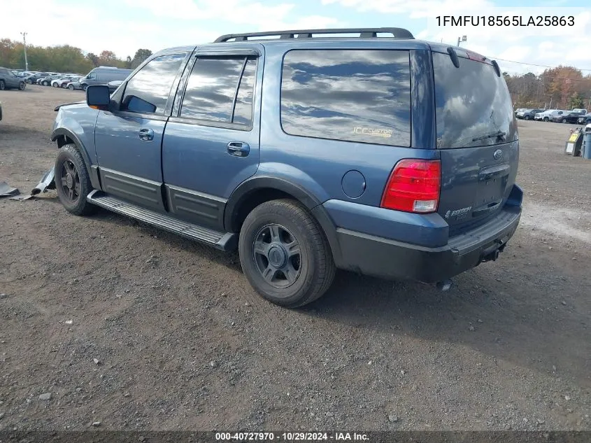 2005 Ford Expedition Eddie Bauer/King Ranch VIN: 1FMFU18565LA25863 Lot: 40727970