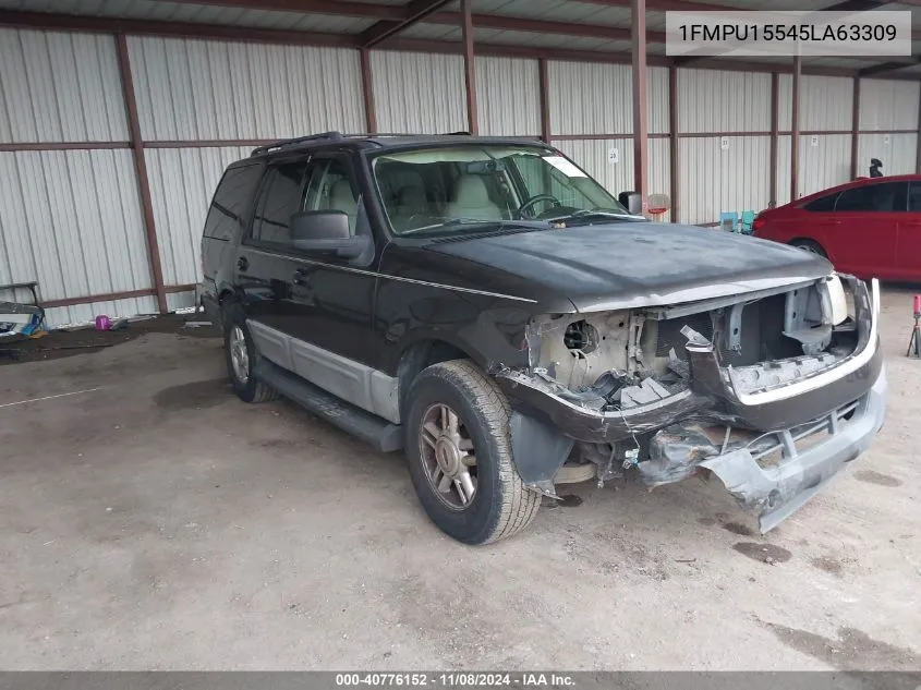 2005 Ford Expedition Xlt VIN: 1FMPU15545LA63309 Lot: 40776152