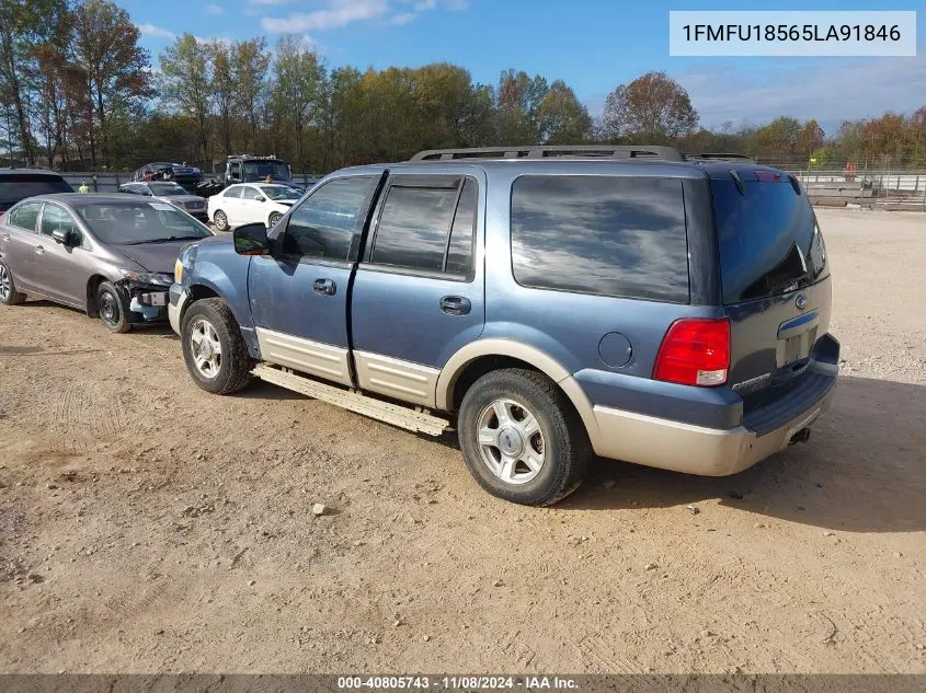 2005 Ford Expedition Eddie Bauer/King Ranch VIN: 1FMFU18565LA91846 Lot: 40805743