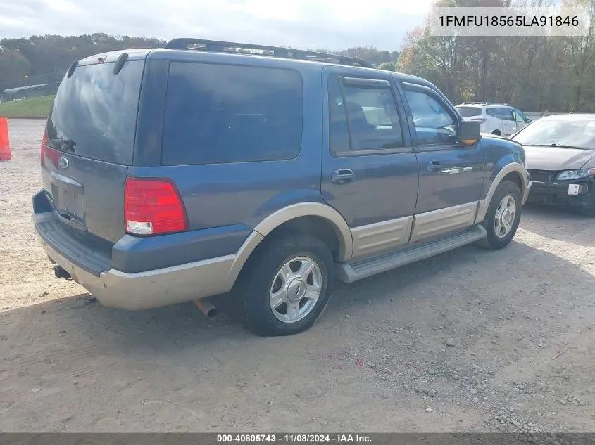 2005 Ford Expedition Eddie Bauer/King Ranch VIN: 1FMFU18565LA91846 Lot: 40805743