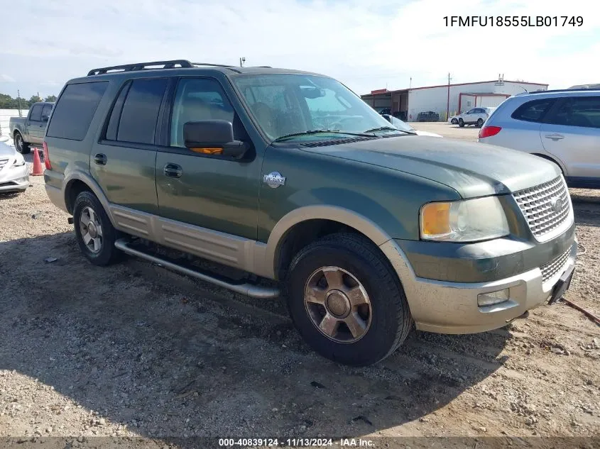 1FMFU18555LB01749 2005 Ford Expedition Eddie Bauer/King Ranch