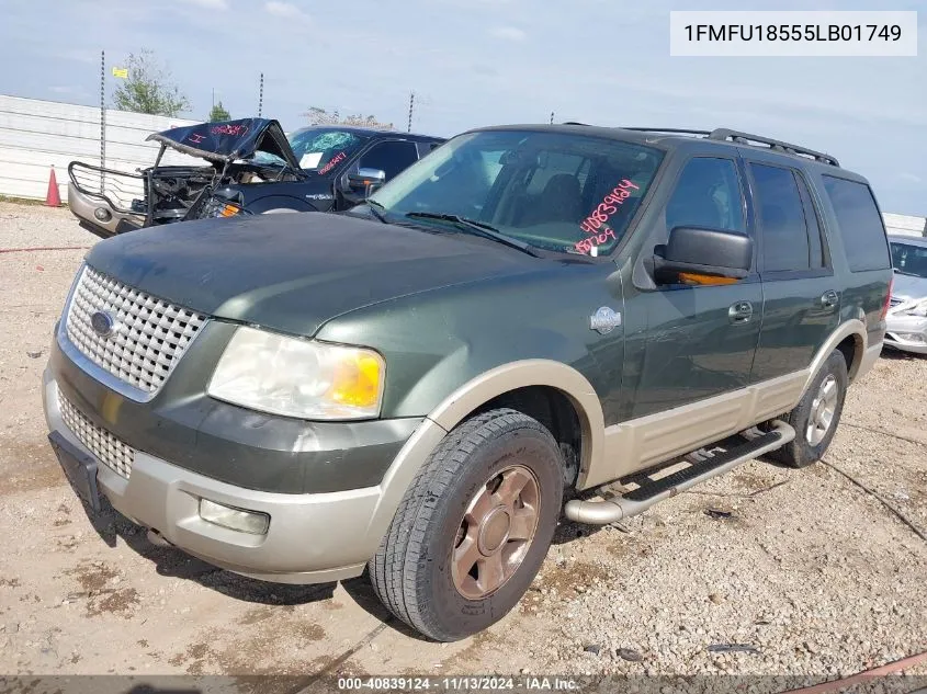 1FMFU18555LB01749 2005 Ford Expedition Eddie Bauer/King Ranch