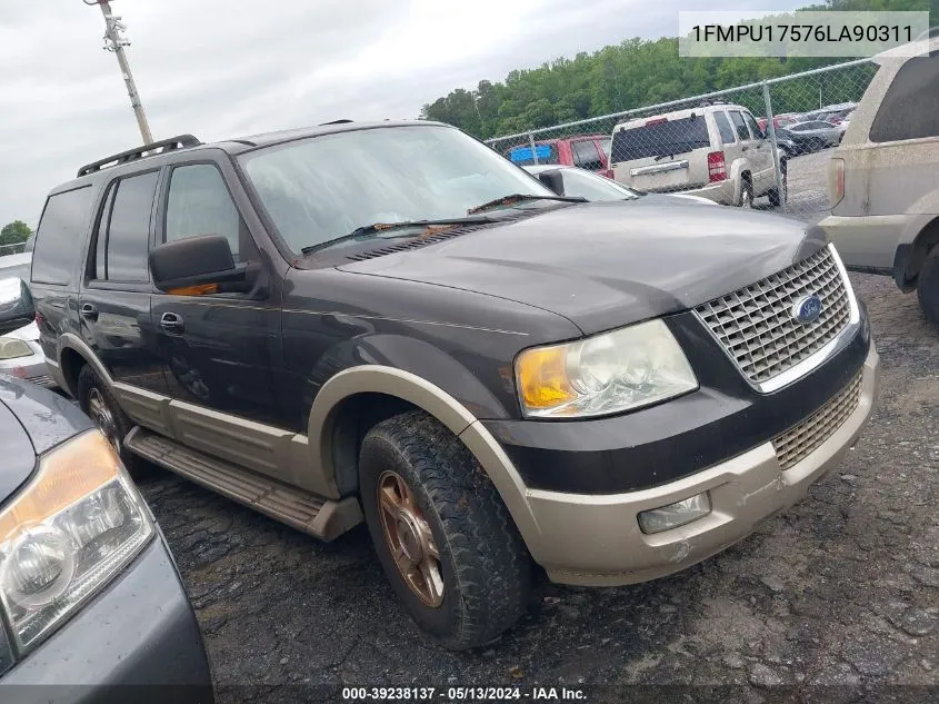 2006 Ford Expedition Eddie Bauer/King Ranch VIN: 1FMPU17576LA90311 Lot: 39238137