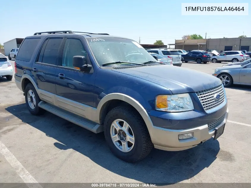 2006 Ford Expedition Eddie Bauer/King Ranch VIN: 1FMFU18576LA46464 Lot: 39784715