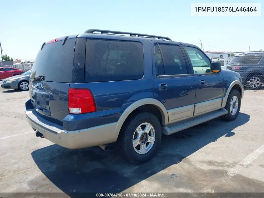 2006 Ford Expedition Eddie Bauer/King Ranch VIN: 1FMFU18576LA46464 Lot: 39784715