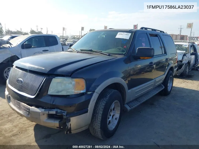 2006 Ford Expedition Eddie Bauer/King Ranch VIN: 1FMPU17586LA23037 Lot: 40027281