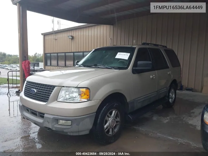 2006 Ford Expedition Xlt/Xlt Sport VIN: 1FMPU16536LA64449 Lot: 40423654