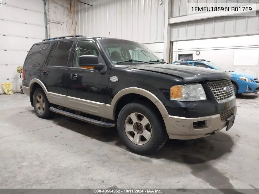 2006 Ford Expedition Eddie Bauer VIN: 1FMFU18596LB01769 Lot: 40554952