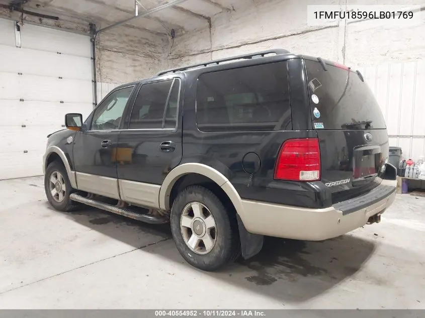 2006 Ford Expedition Eddie Bauer VIN: 1FMFU18596LB01769 Lot: 40554952