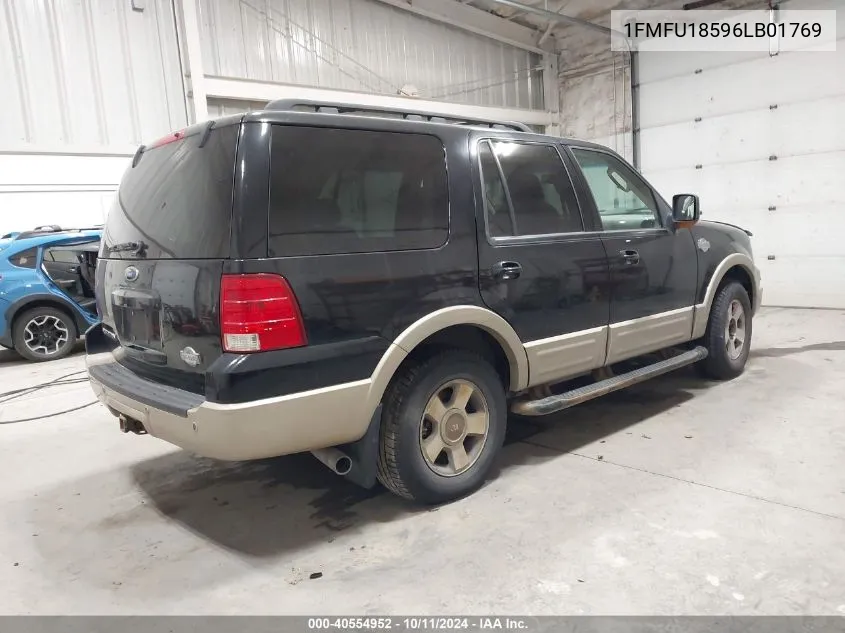 2006 Ford Expedition Eddie Bauer VIN: 1FMFU18596LB01769 Lot: 40554952