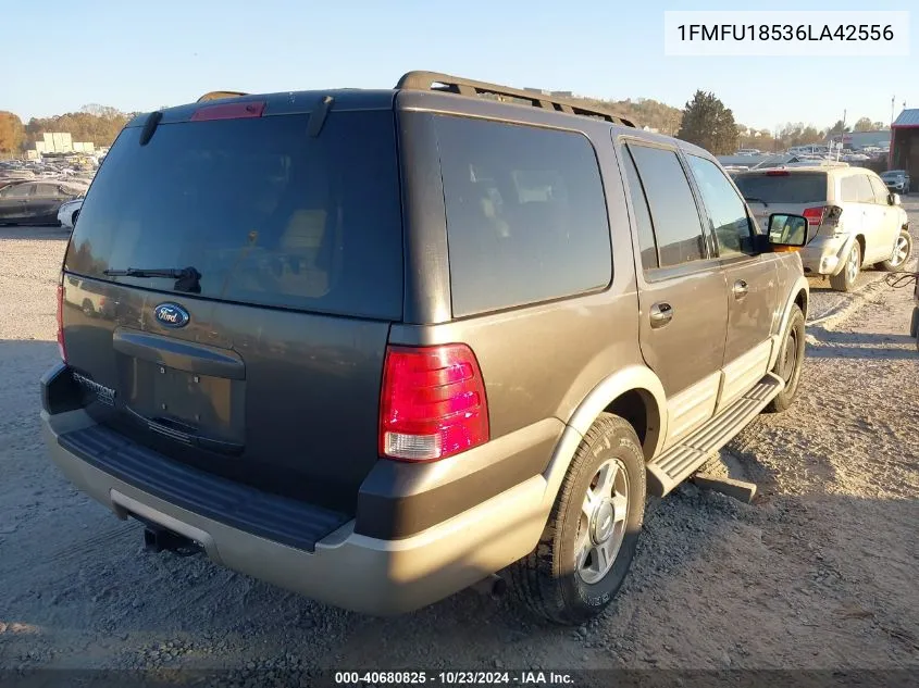 2006 Ford Expedition Eddie Bauer/King Ranch VIN: 1FMFU18536LA42556 Lot: 40680825