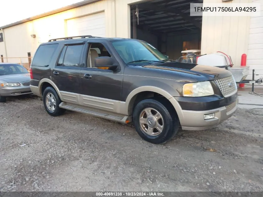 2006 Ford Expedition Eddie Bauer/King Ranch VIN: 1FMPU17506LA94295 Lot: 40691238