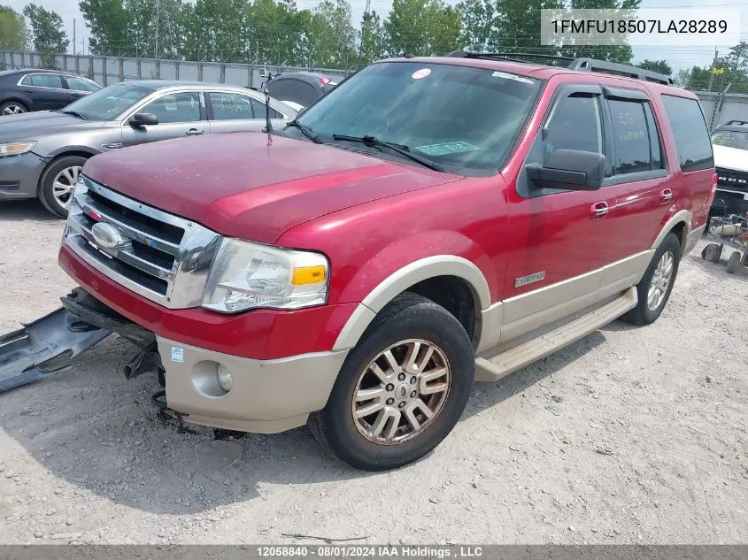 1FMFU18507LA28289 2007 Ford Expedition Eddie Bauer