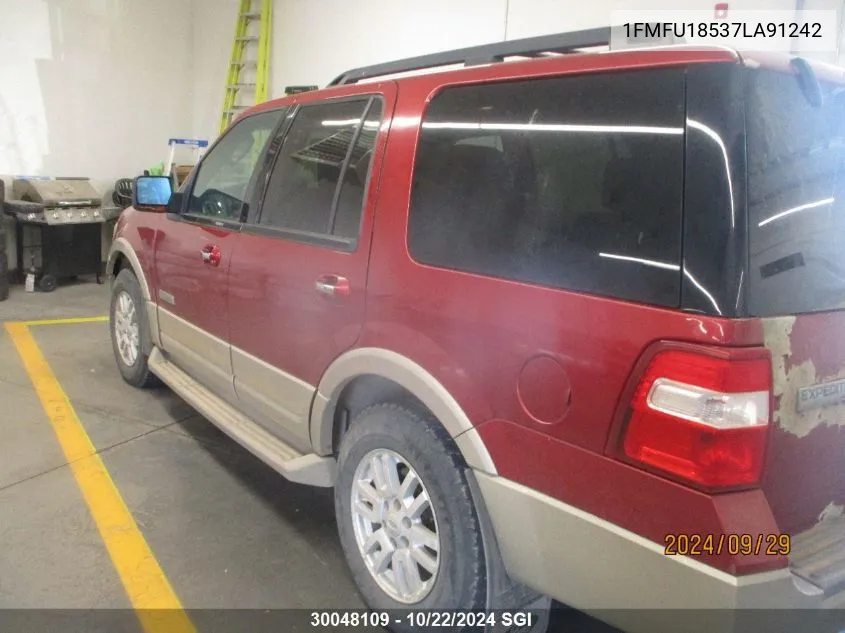 2007 Ford Expedition Eddie Bauer VIN: 1FMFU18537LA91242 Lot: 30048109