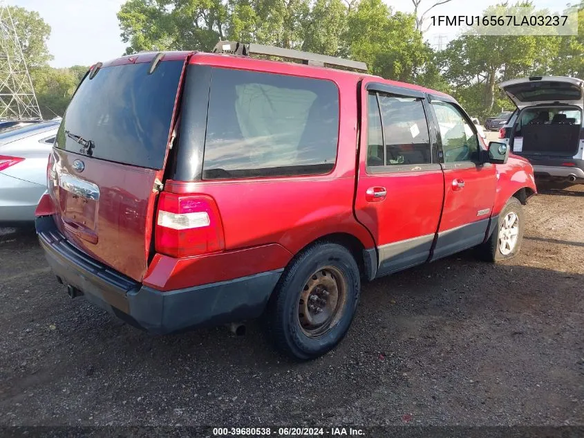 1FMFU16567LA03237 2007 Ford Expedition Xlt