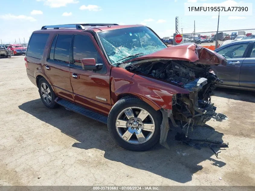 2007 Ford Expedition Limited VIN: 1FMFU19557LA77390 Lot: 39793663