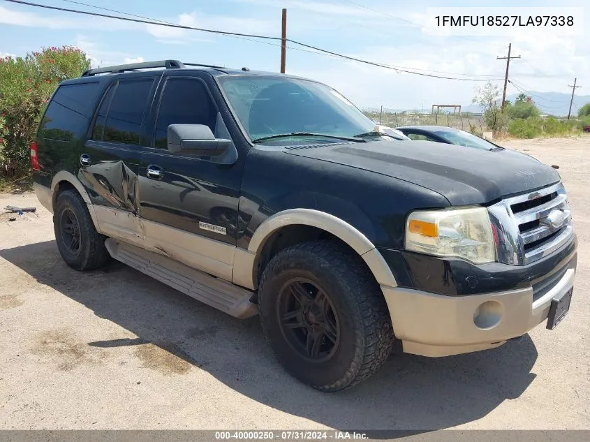 2007 Ford Expedition Eddie Bauer VIN: 1FMFU18527LA97338 Lot: 40000250