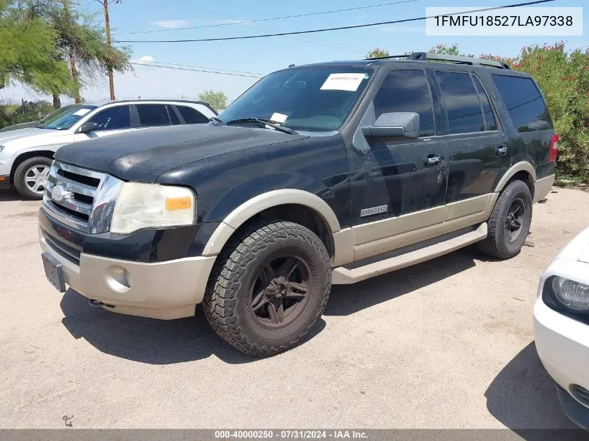 2007 Ford Expedition Eddie Bauer VIN: 1FMFU18527LA97338 Lot: 40000250