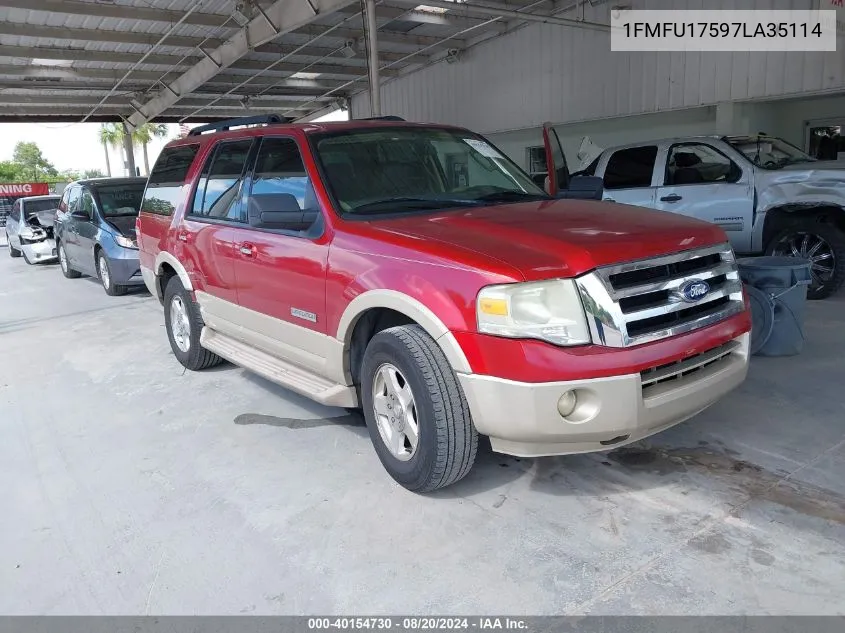 1FMFU17597LA35114 2007 Ford Expedition Eddie Bauer