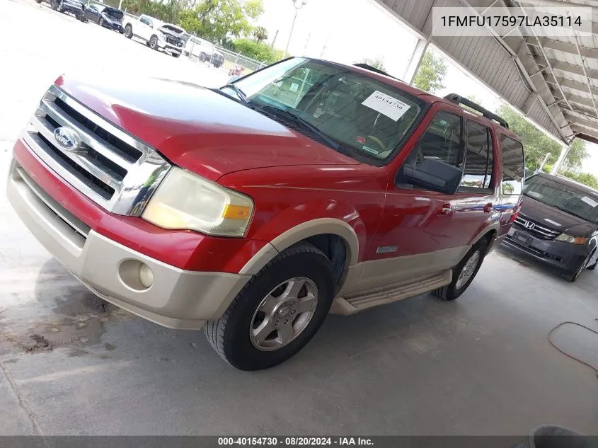 1FMFU17597LA35114 2007 Ford Expedition Eddie Bauer