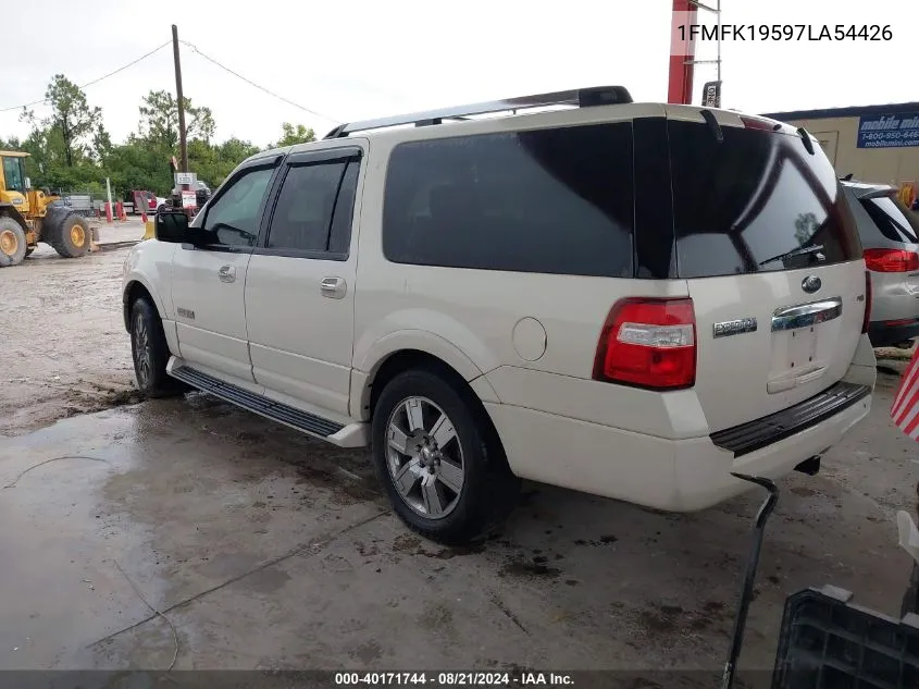 2007 Ford Expedition El Limited VIN: 1FMFK19597LA54426 Lot: 40171744