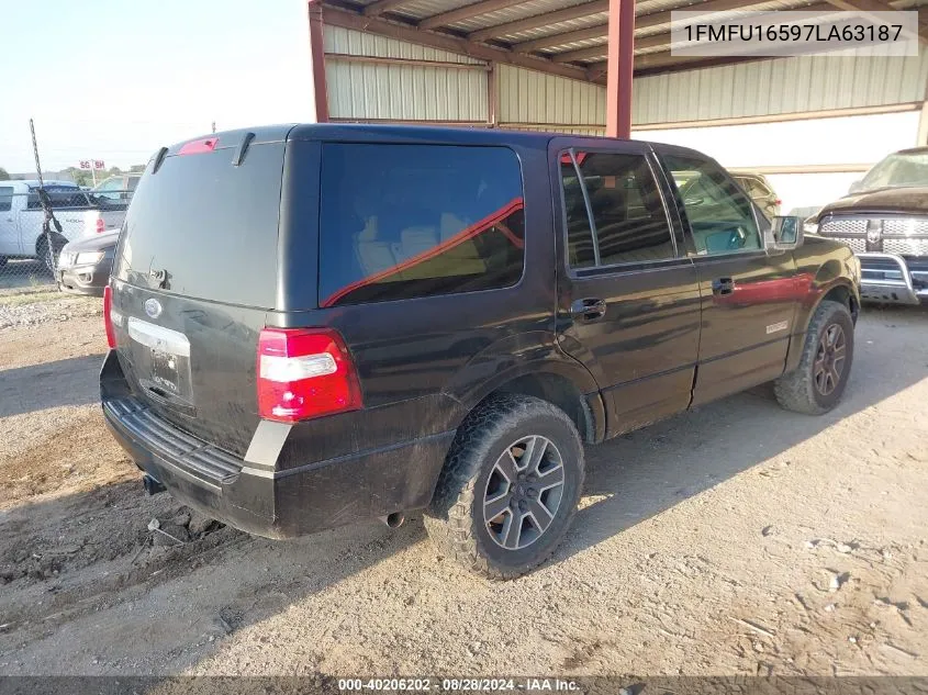 1FMFU16597LA63187 2007 Ford Expedition Xlt