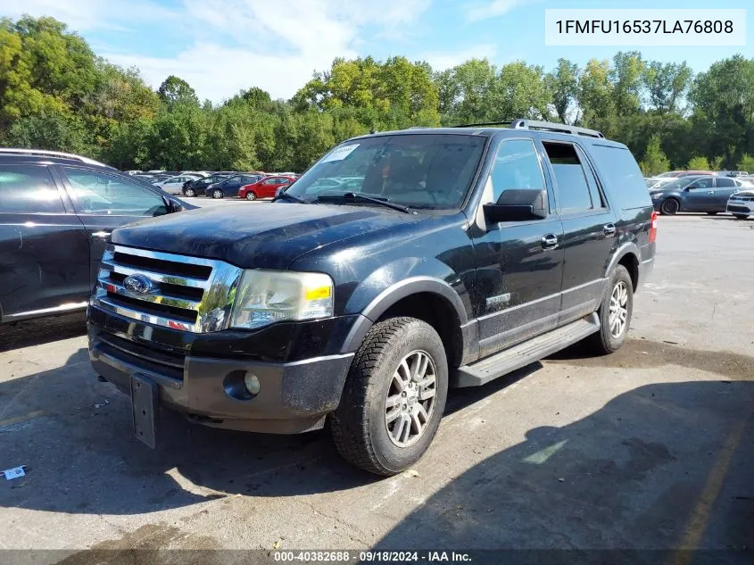 2007 Ford Expedition Xlt VIN: 1FMFU16537LA76808 Lot: 40382688