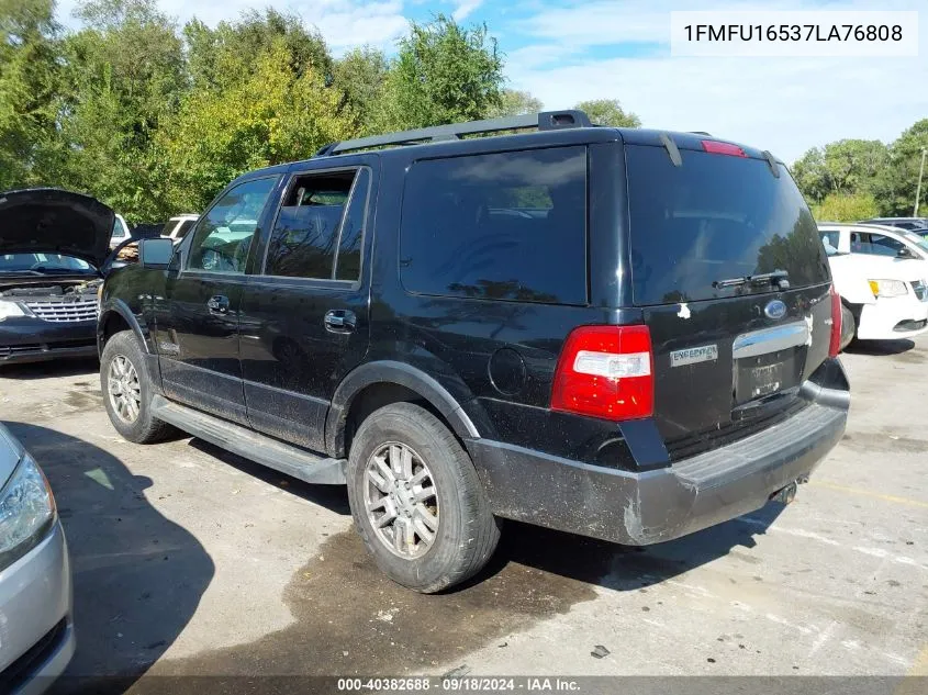 2007 Ford Expedition Xlt VIN: 1FMFU16537LA76808 Lot: 40382688