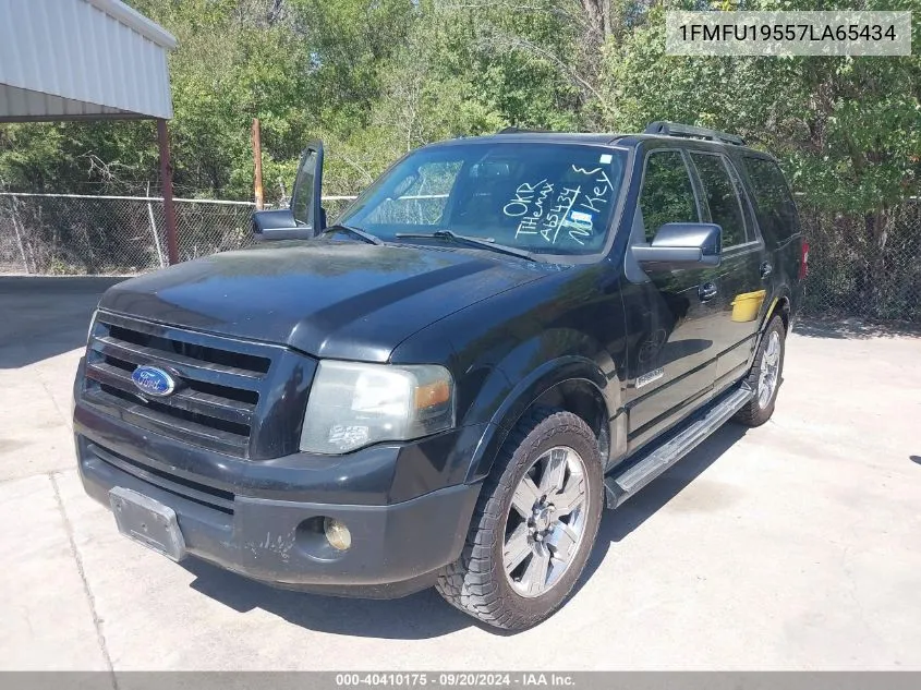 2007 Ford Expedition Limited VIN: 1FMFU19557LA65434 Lot: 40410175