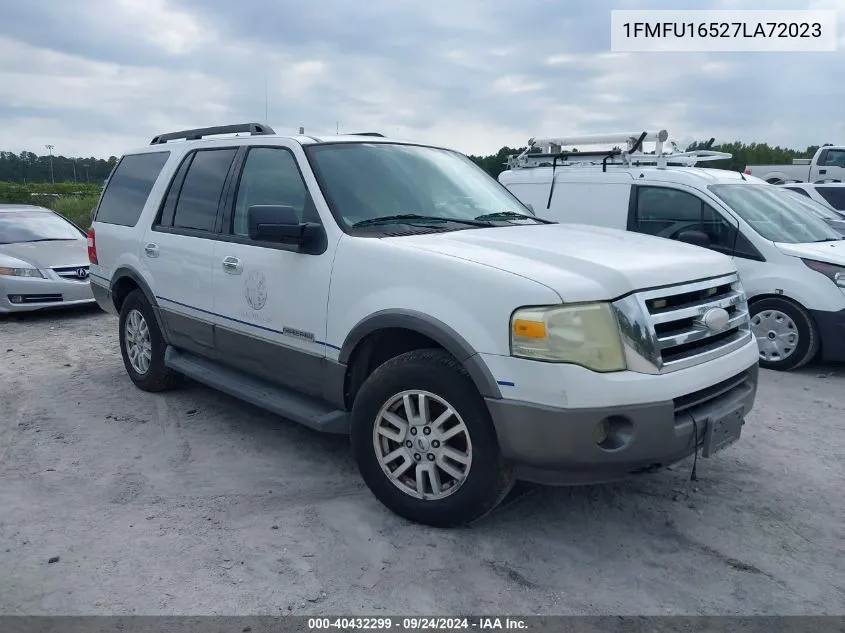 2007 Ford Expedition Xlt VIN: 1FMFU16527LA72023 Lot: 40432299