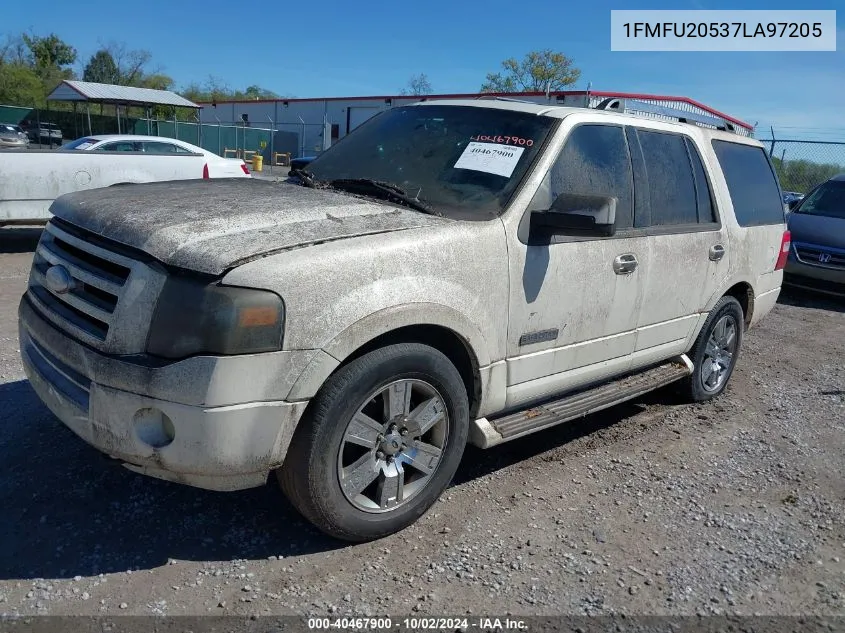 2007 Ford Expedition Limited VIN: 1FMFU20537LA97205 Lot: 40467900