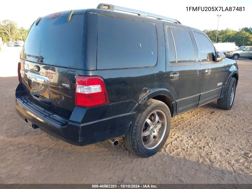 1FMFU205X7LA87481 2007 Ford Expedition Limited