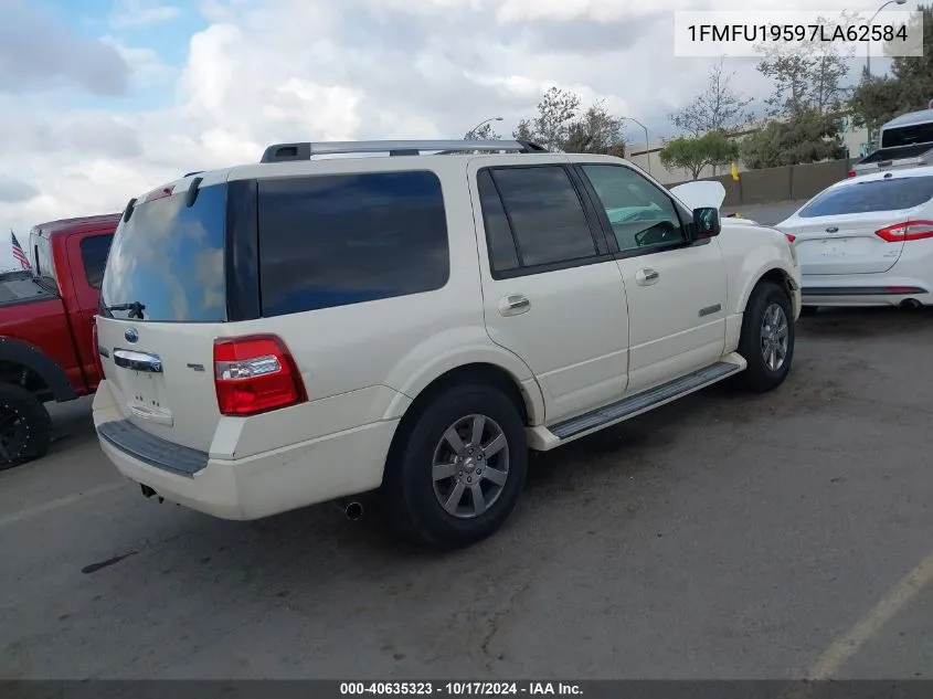 2007 Ford Expedition Limited VIN: 1FMFU19597LA62584 Lot: 40635323