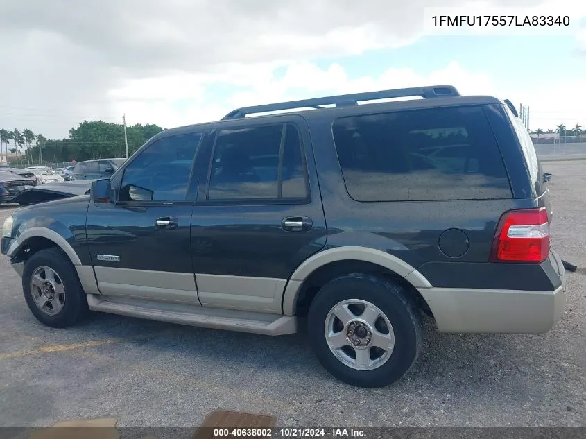 1FMFU17557LA83340 2007 Ford Expedition Eddie Bauer