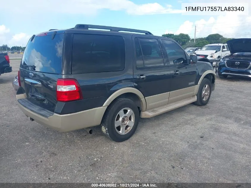 1FMFU17557LA83340 2007 Ford Expedition Eddie Bauer