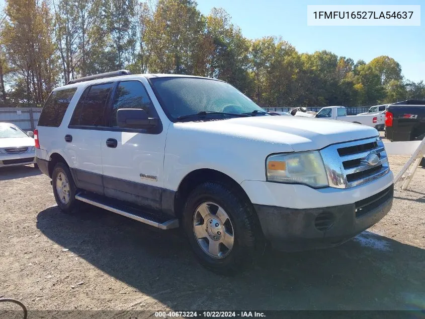 2007 Ford Expedition Xlt VIN: 1FMFU16527LA54637 Lot: 40673224