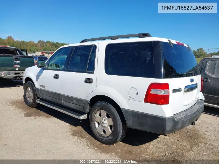 2007 Ford Expedition Xlt VIN: 1FMFU16527LA54637 Lot: 40673224