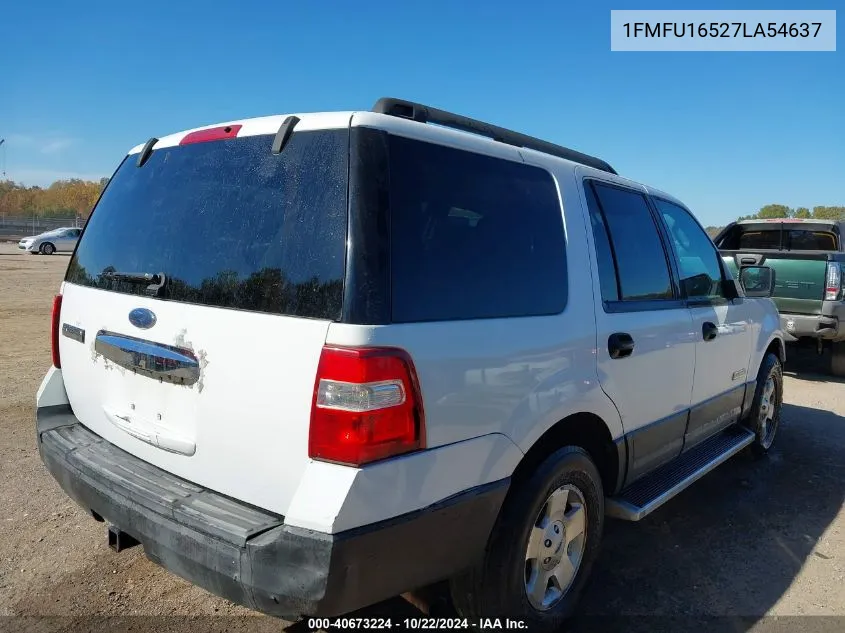 2007 Ford Expedition Xlt VIN: 1FMFU16527LA54637 Lot: 40673224