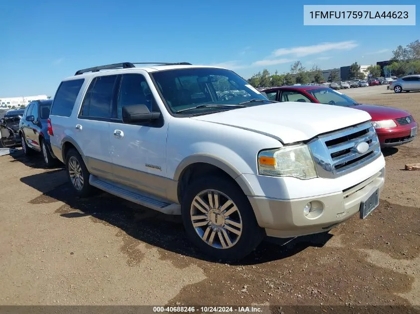 2007 Ford Expedition Eddie Bauer VIN: 1FMFU17597LA44623 Lot: 40688246