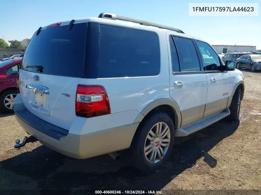 2007 Ford Expedition Eddie Bauer VIN: 1FMFU17597LA44623 Lot: 40688246