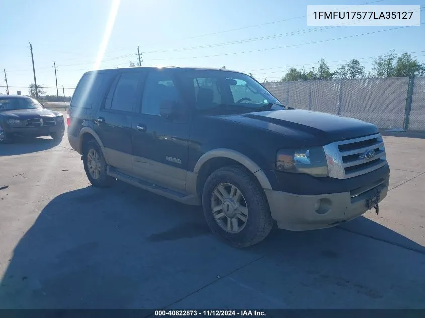 2007 Ford Expedition Eddie Bauer VIN: 1FMFU17577LA35127 Lot: 40822873