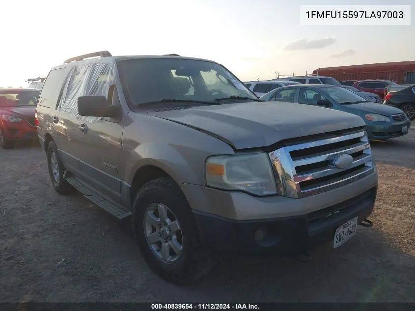 1FMFU15597LA97003 2007 Ford Expedition Xlt