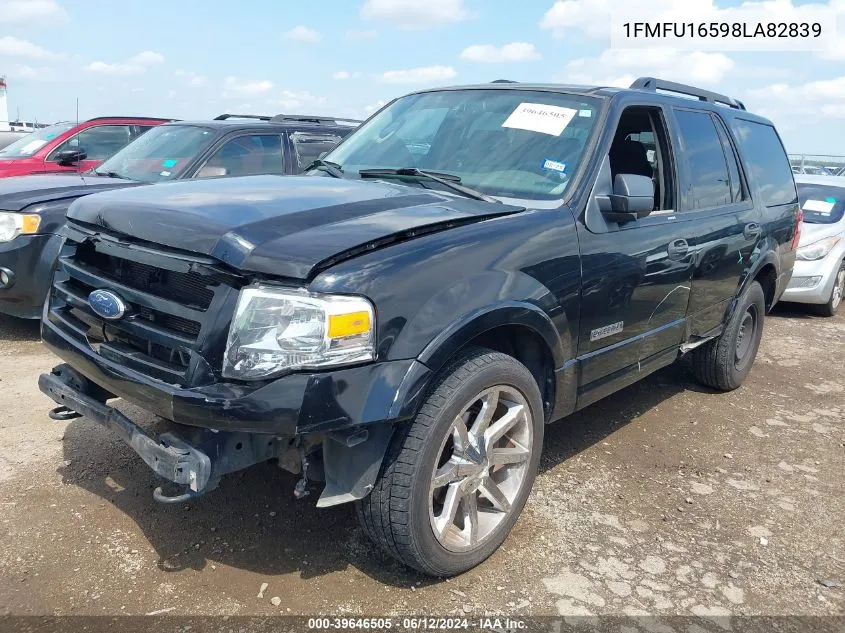 1FMFU16598LA82839 2008 Ford Expedition Xlt