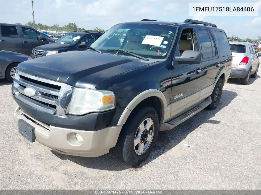 2008 Ford Expedition Eddie Bauer/King Ranch VIN: 1FMFU17518LA84406 Lot: 39971475