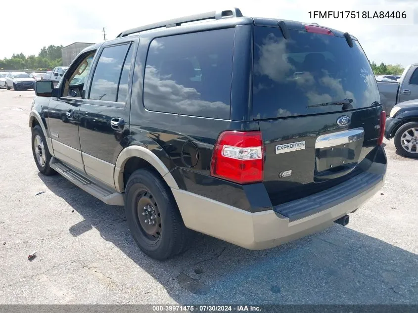 2008 Ford Expedition Eddie Bauer/King Ranch VIN: 1FMFU17518LA84406 Lot: 39971475